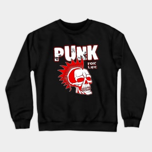 Punk fro life Crewneck Sweatshirt